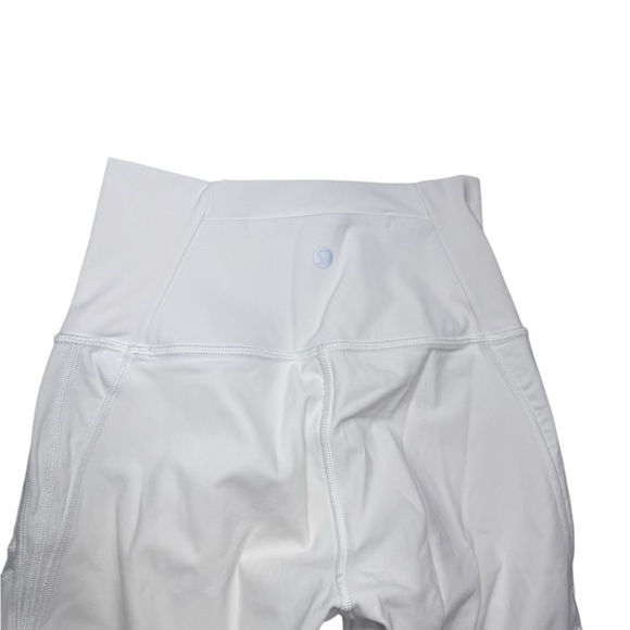 Lululemon Wunder Under Hi-Rise Tight Mesh 28" White Womens 4 Legging Pants - Picture 10 of 11